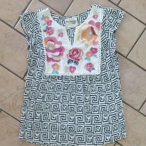 Savanna Jane Floral Blouse, S